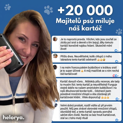 Kouzelný kartáč pro psy